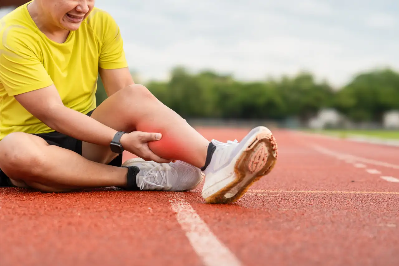 Athlete receiving sports injury treatment in Hyderabad